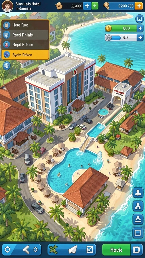 adg62 - Lingkungan yang bervariasi di setiap level.
