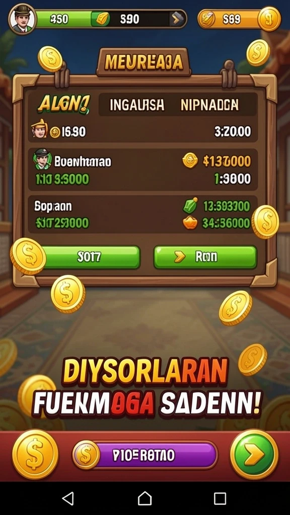 badai777 - Tampilan awal game BADAI777 yang mengesankan dan cerah.