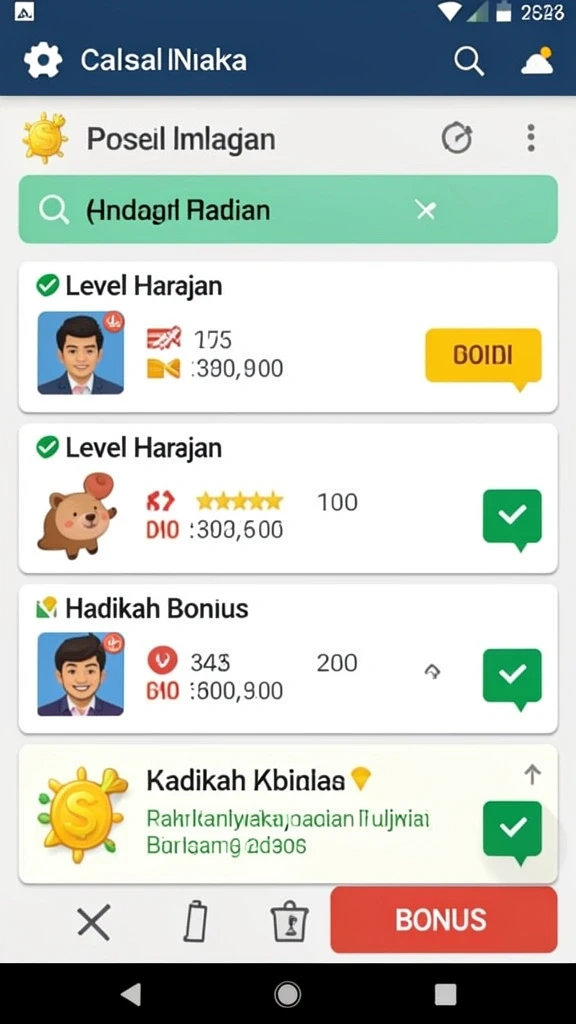 hujantoto - Screenshot menampilkan tampilan utama aplikasi HUJANTOTO.