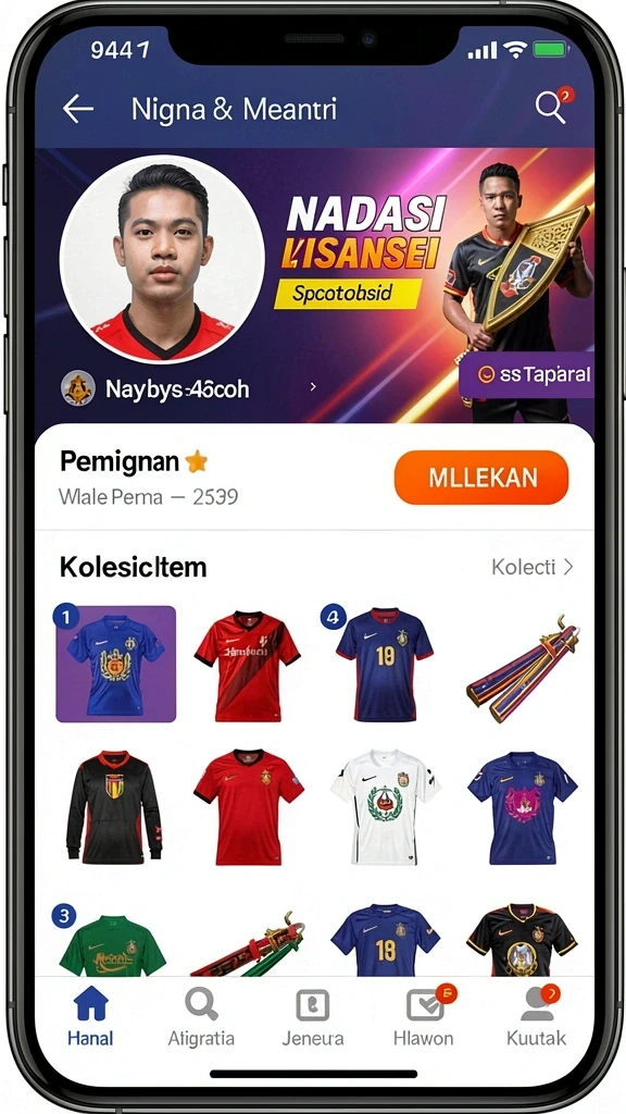 idpking - Tampilan antarmuka yang menarik dan mudah digunakan.