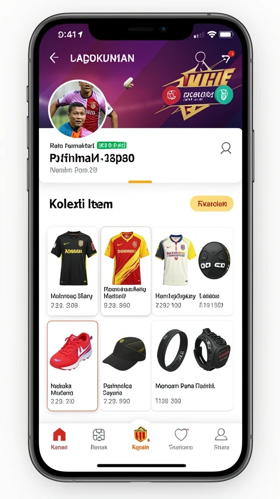 rejekipop - Tampilan antarmuka yang menarik dan mudah digunakan.