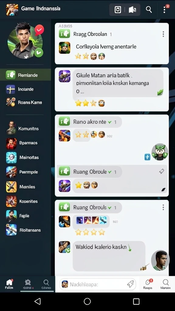 rr33 - Kustomisasi karakter yang menarik.