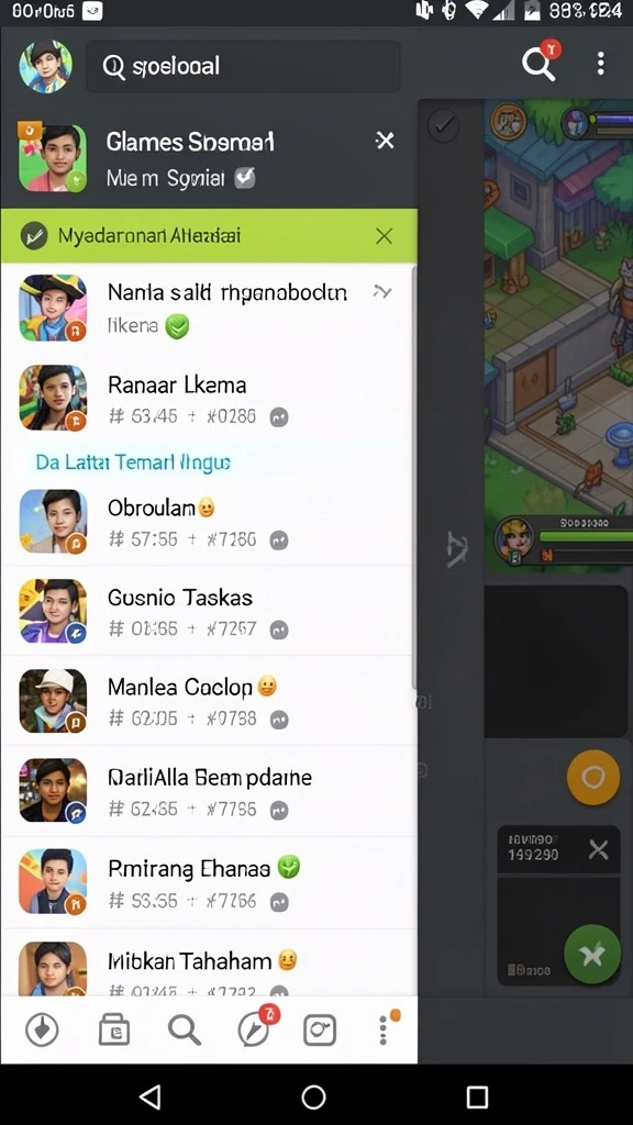 sr996 - Visual menakjubkan dari dunia permainan yang penuh warna.